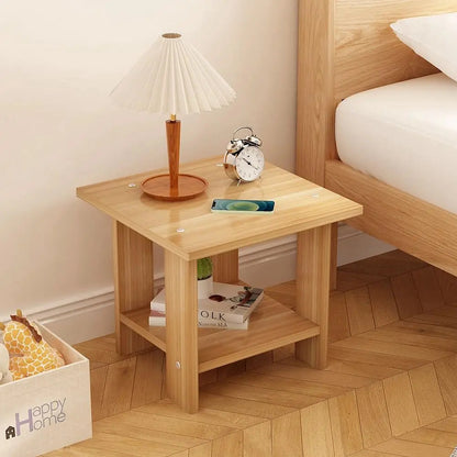 TimberNest Two-Level Nightstand
