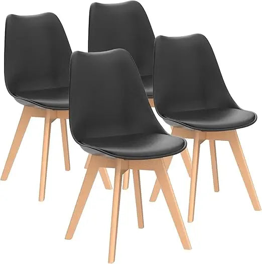 MidCentury Classic Dining Chairs (Set of 4)